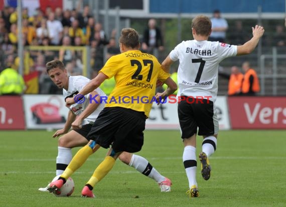 5. Spieltag 2. Bundesliga SV 1916 Sandhausen - SG Dynamo Dresden (© Kraichgausport / Loerz)